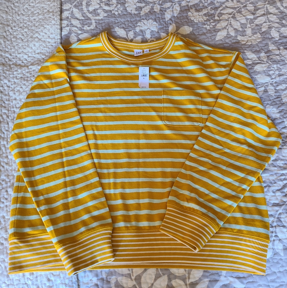GAP Striped Sweatshirt